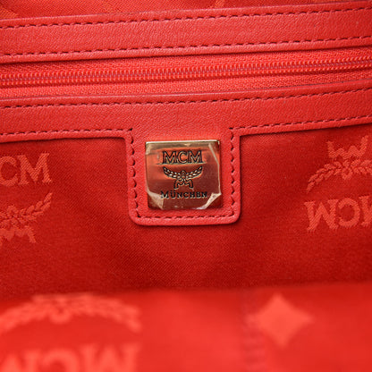 MCM Visetos Medium Sprinkle Stud Stark Backpack Corail 6 of 9