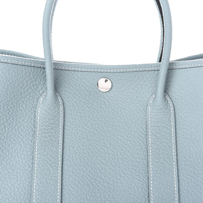 Hermes Negonda Garden Party 30 TPM Bleu Lin 6 of 11