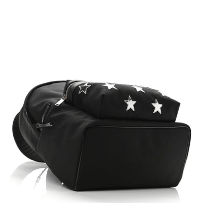 Saint Laurent Canvas Stars Print Hunting Backpack Black Silver 3 of 8