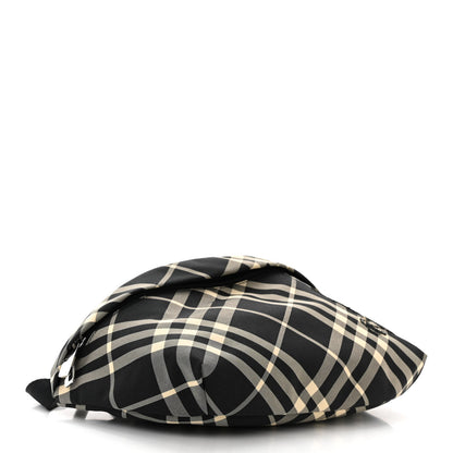 Burberry Check Essential Belt Bag Black Calico 4 of 9
