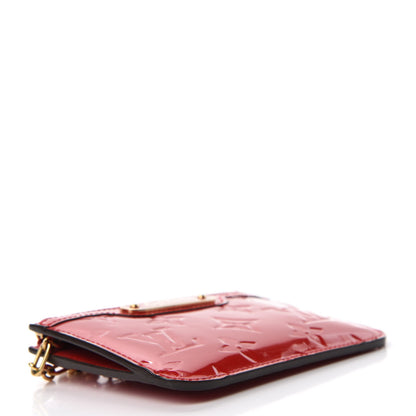 Louis Vuitton Vernis Key Pouch Cherry 4 of 7