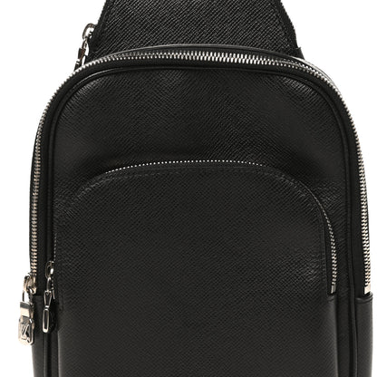 Louis Vuitton Taiga Avenue Sling Bag NM Black 6 of 9