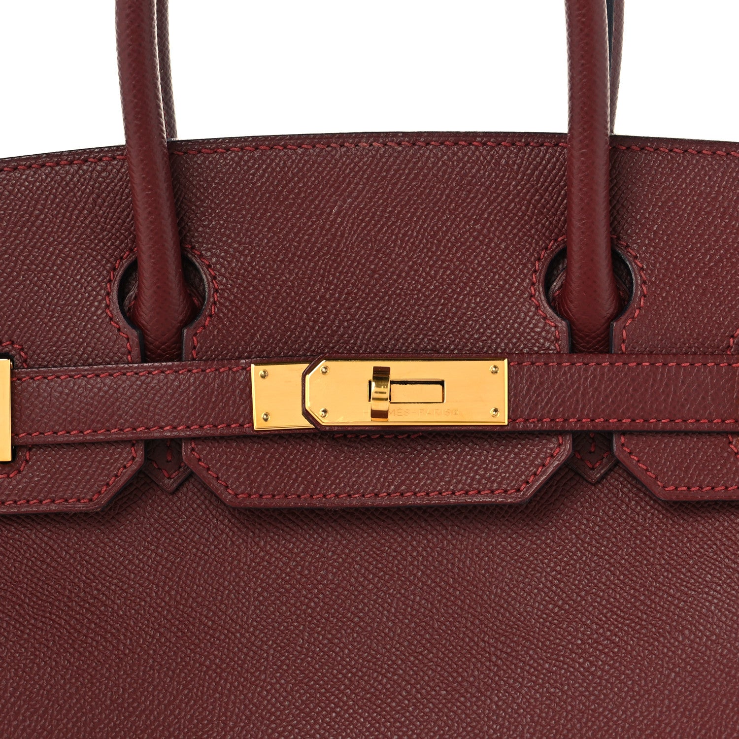 Hermes Epsom Birkin 30 Rouge H 7 of 11