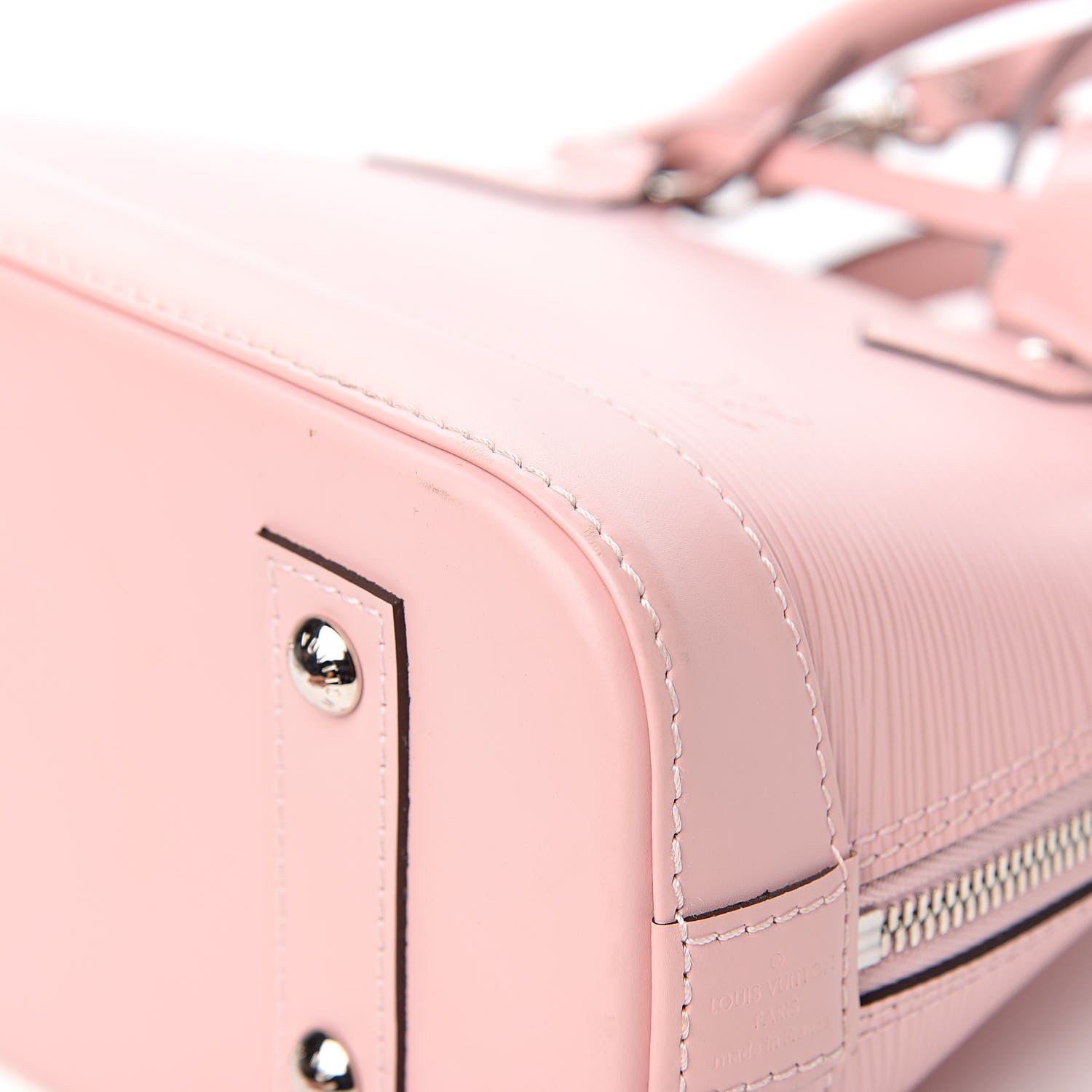 Louis Vuitton Epi Alma BB Rose Ballerine 8 of 12