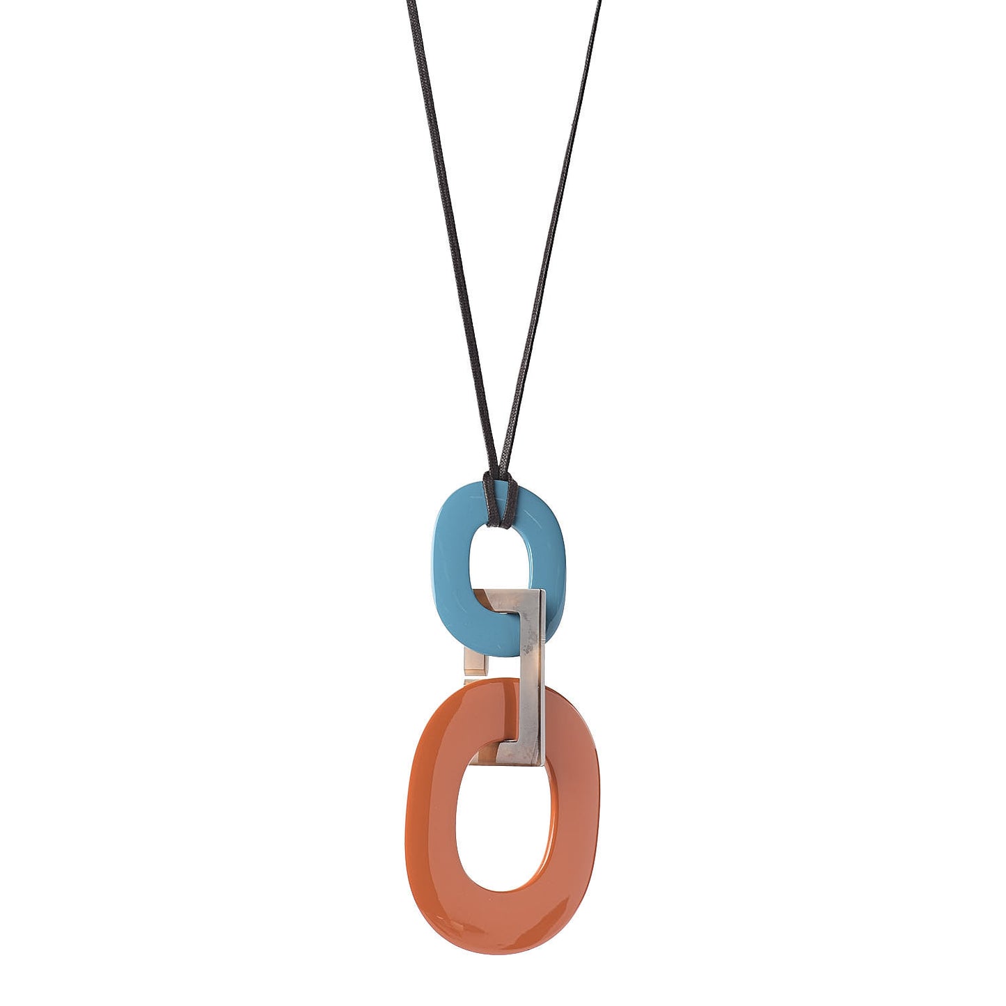 Lacquered Buffalo Horn Kara Necklace