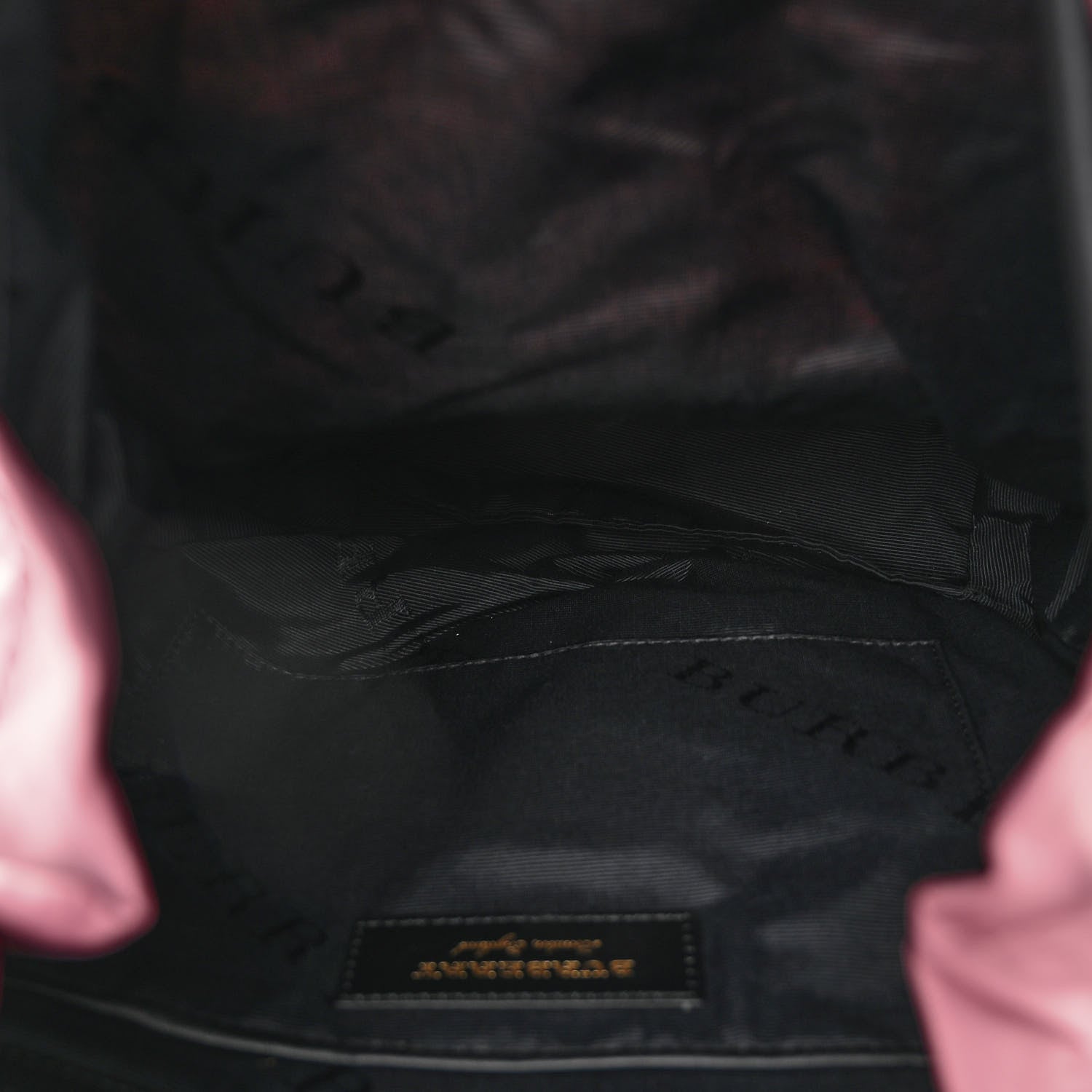 Burberry Nylon Medium Rucksack Backpack Mauve Pink 4 of 9