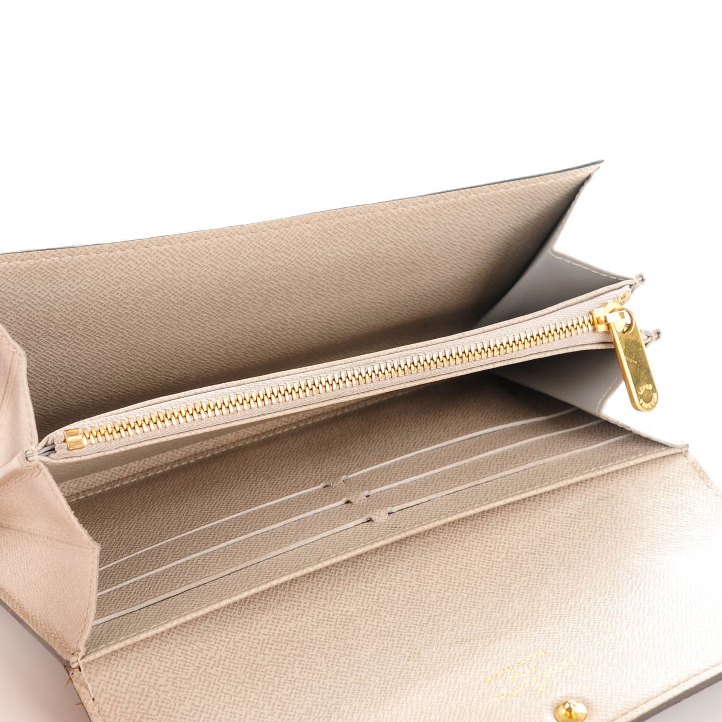 Monogram Dentelle Sarah Wallet Silver