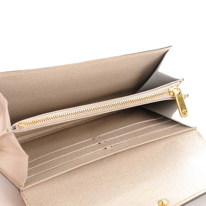 Louis Vuitton Monogram Dentelle Sarah Wallet Silver 5 of 11