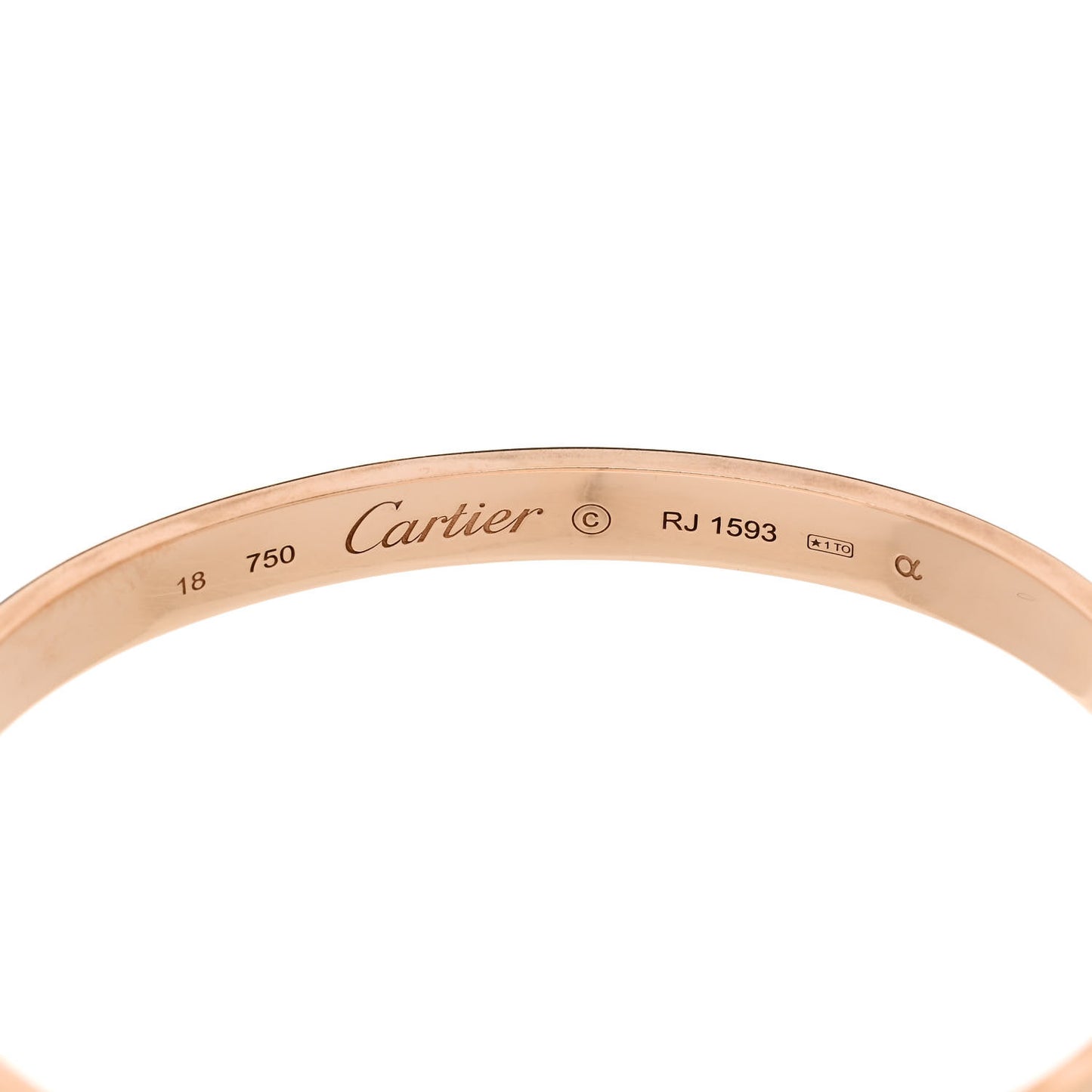 18K Pink Gold LOVE Bracelet 18