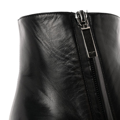 Saint Laurent Nappa Vendome Loulou Ankle Zip Boots 39.5 Black 10 of 12