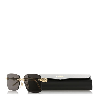 Cartier Clash De Cartier Sunglasses Smoke Gold 8 of 8