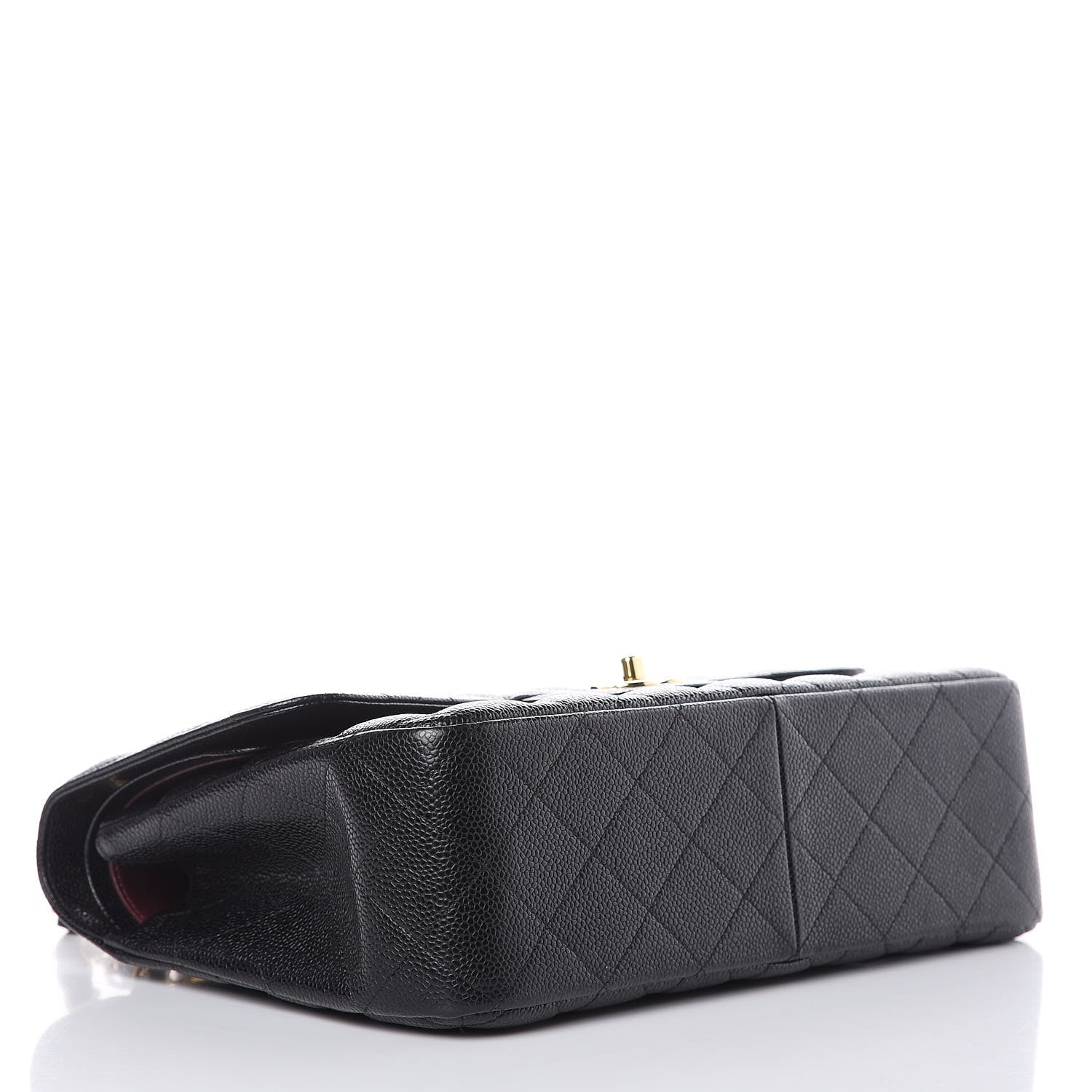 Chanel Caviar Quilted Jumbo Double Flap Black 4 of 10