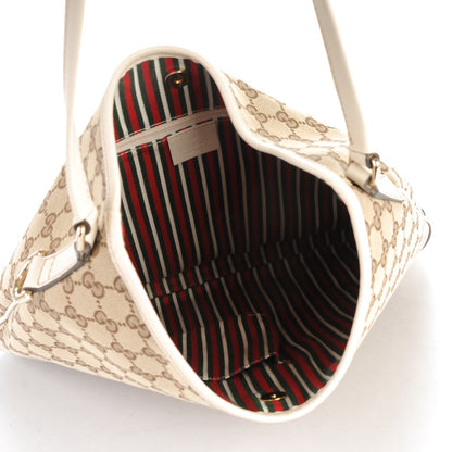 Gucci Monogram Medium New Britt Hobo Off White 5 of 7