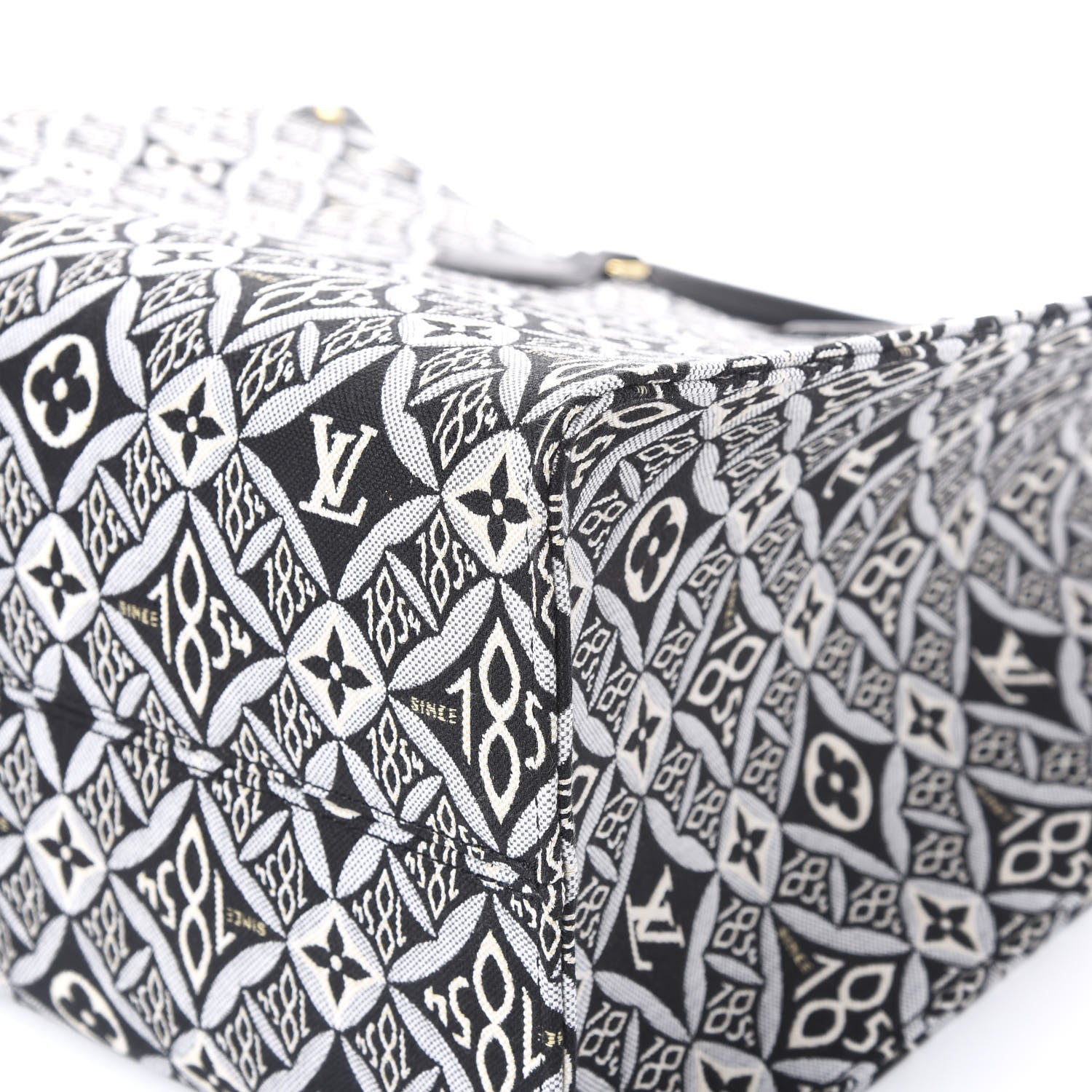 Louis Vuitton Jacquard Since 1854 Onthego GM Grey 8 of 10