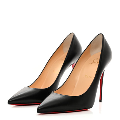 Christian Louboutin Shiny Nappa Kate 100 Pumps 38.5 Black 3 of 10