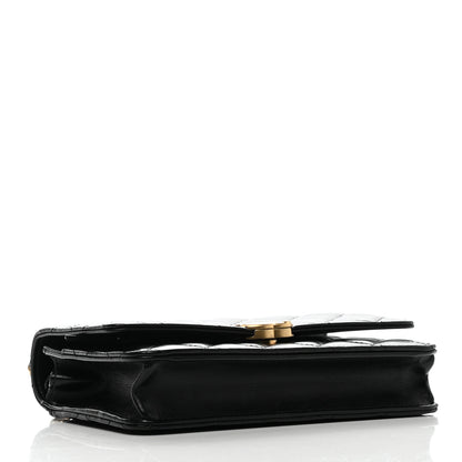 Chanel Calfskin Quilted Perfect Fit Wallet On Chain WOC Black 4 of 12