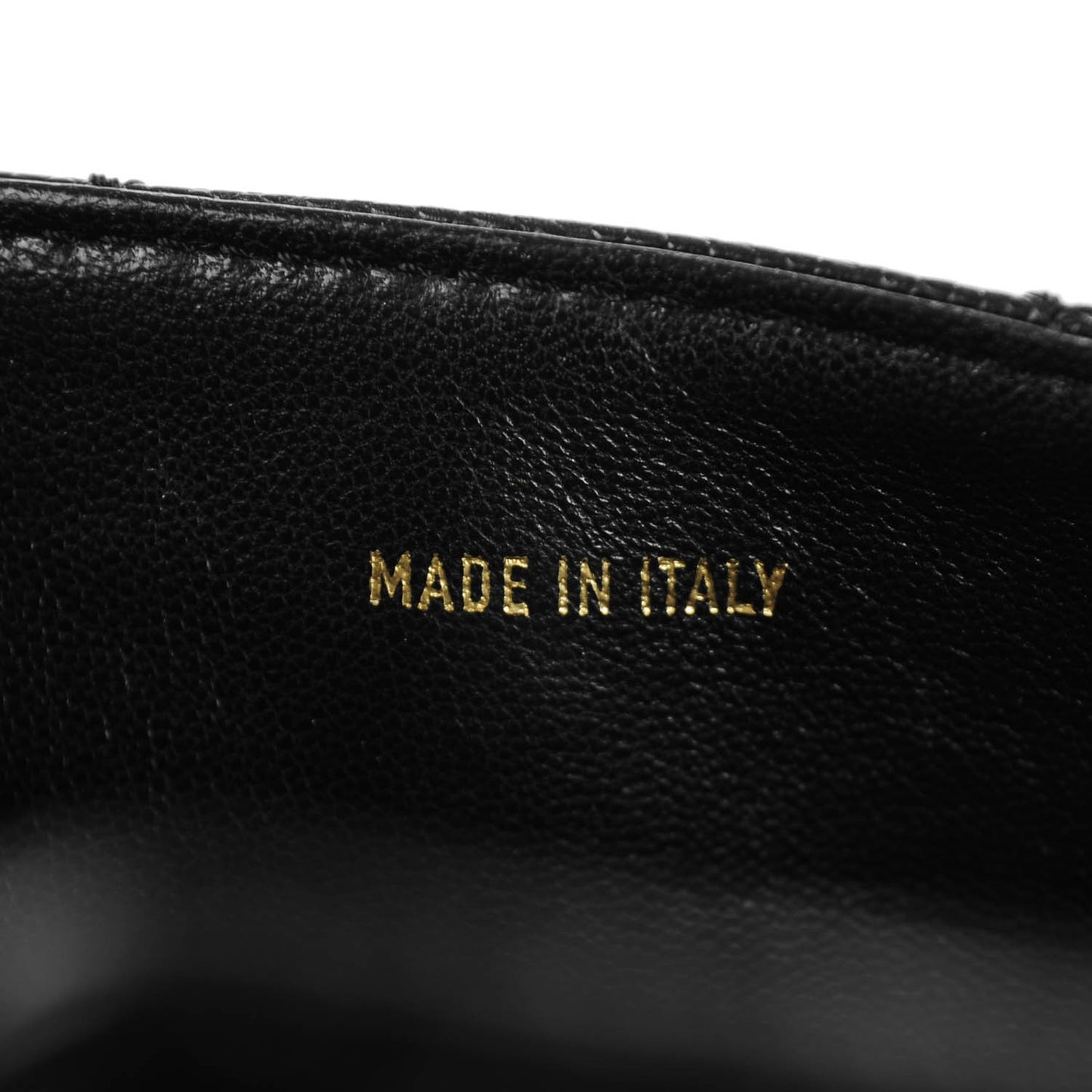Caviar Quilted Medium Single Flap Black