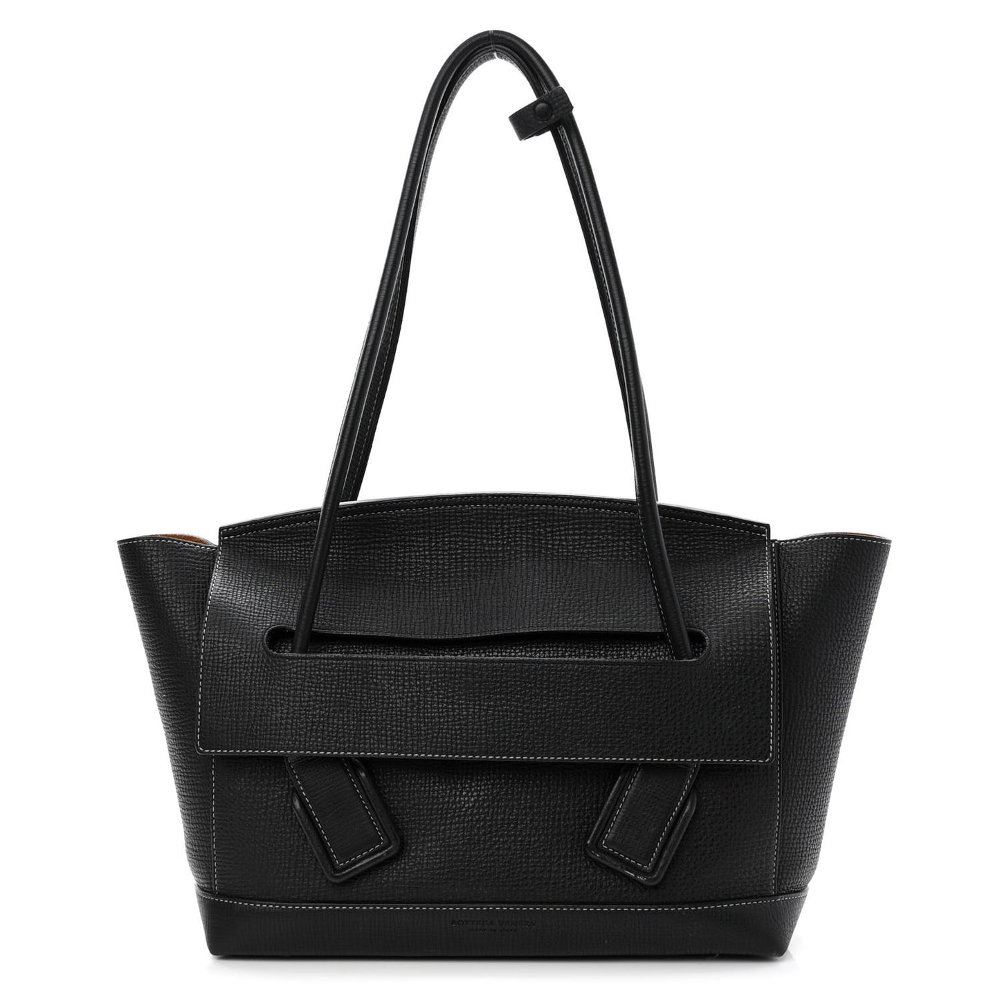 Grainy Calfskin Medium Arco Black