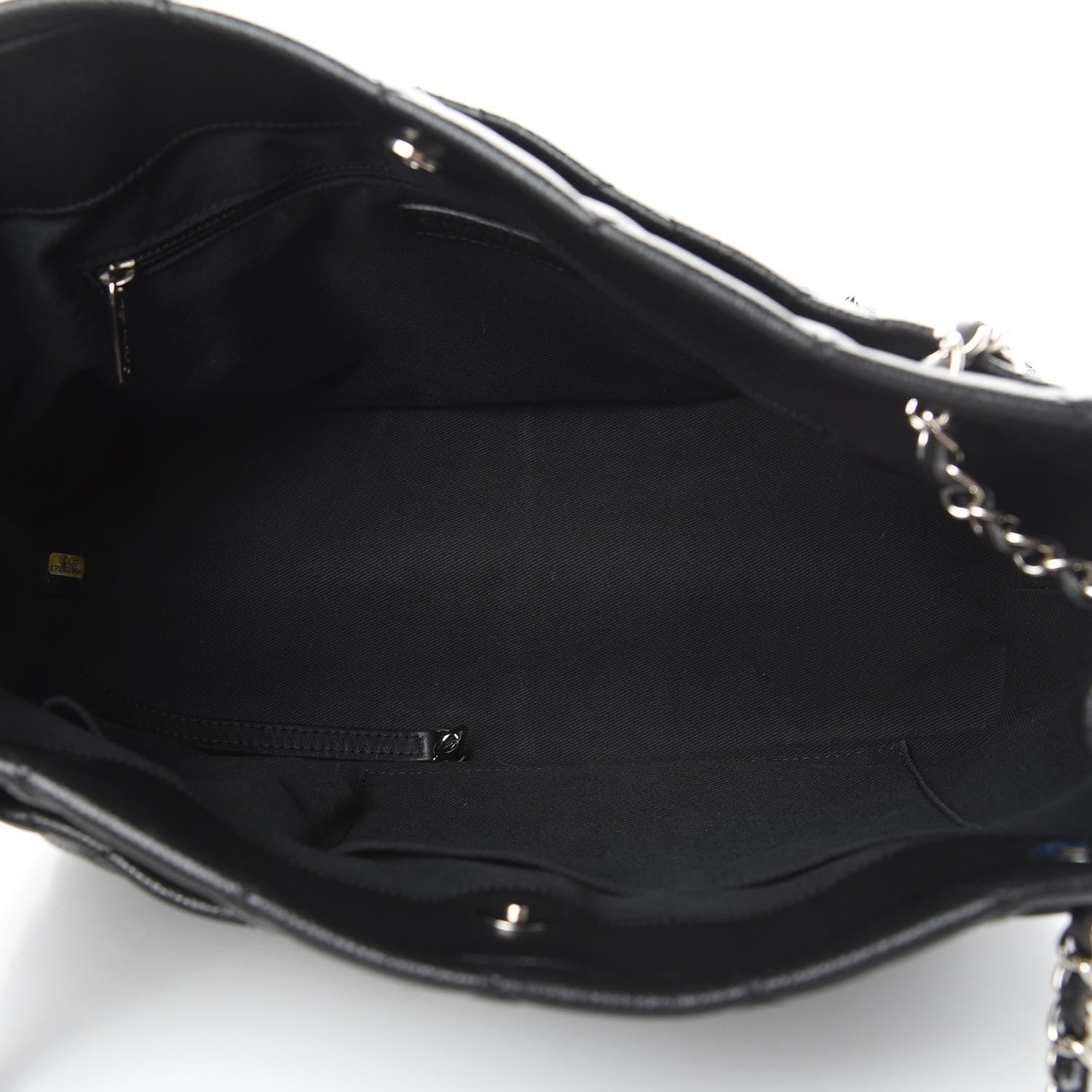 Chanel Caviar Quilted Timeless CC Soft Tote Black 5 of 12