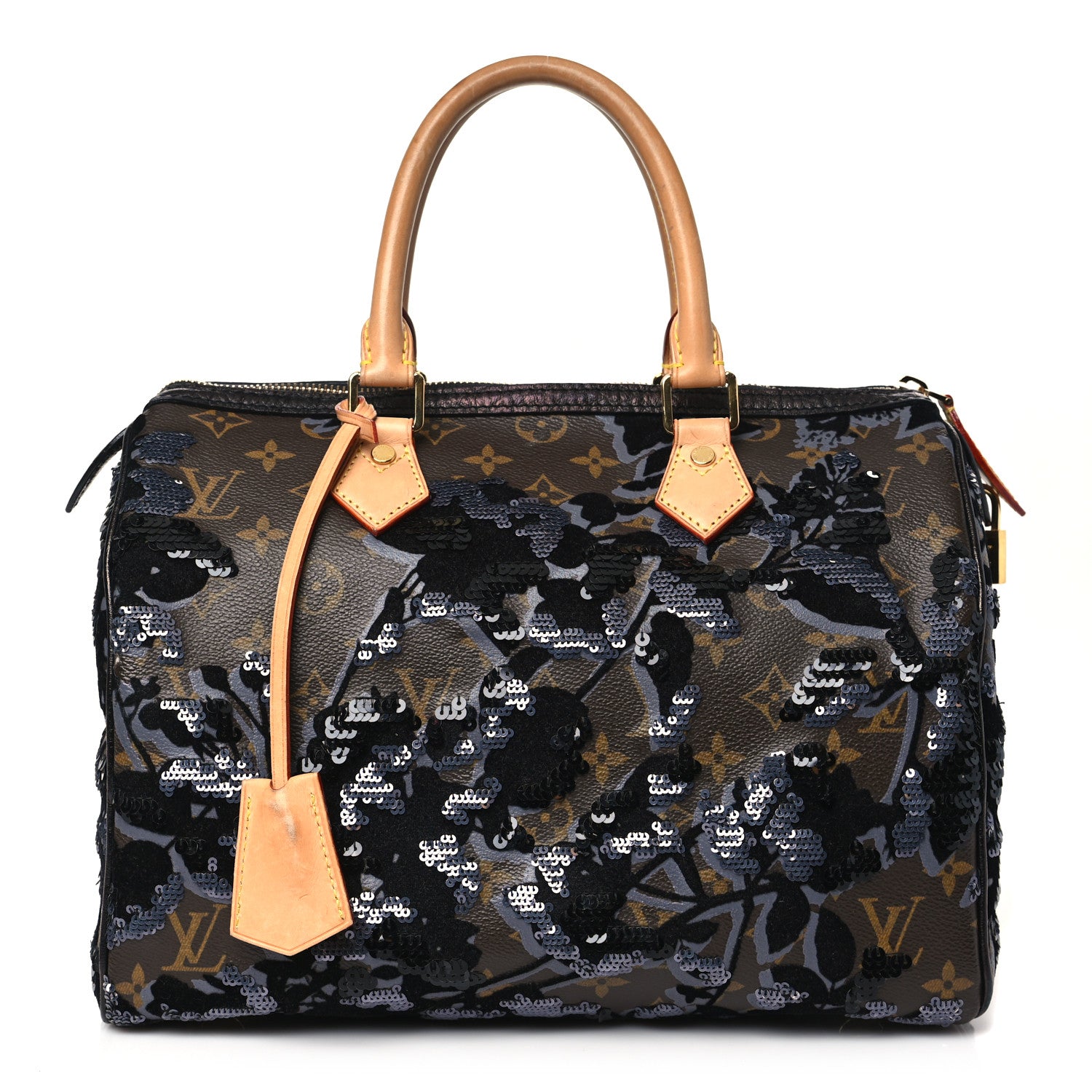 Louis Vuitton Monogram Fleur De Jais Sequins Speedy 30 1 of 11