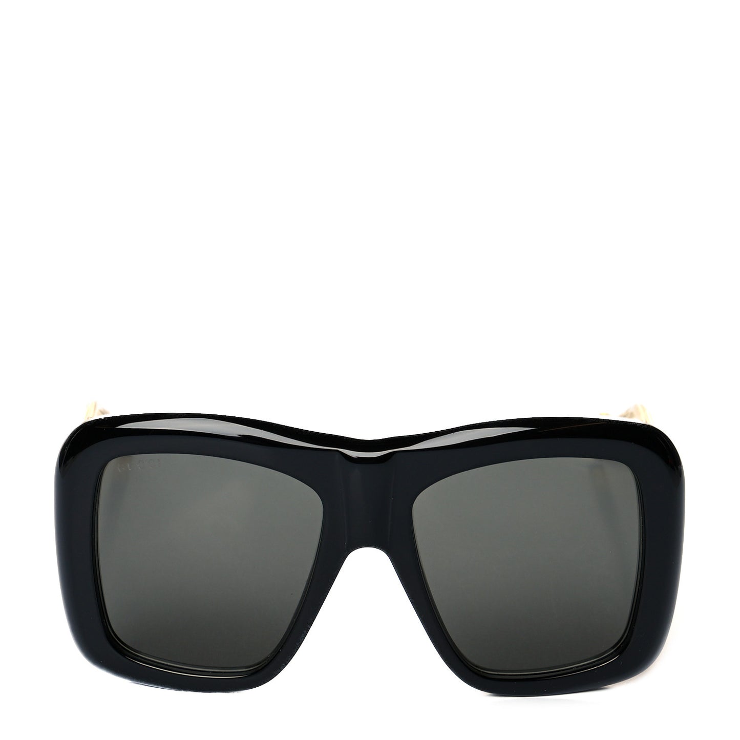 Oversize Square Frame GG0499S Sunglasses Black
