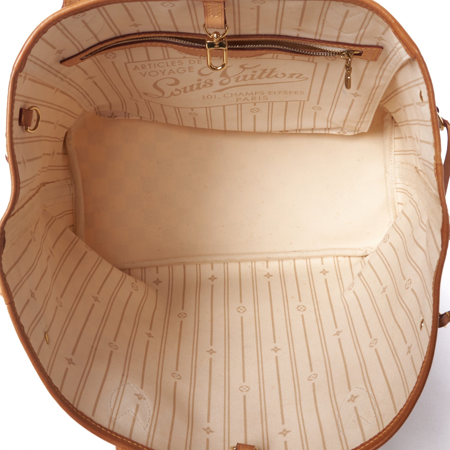 Louis Vuitton Damier Azur Neverfull MM 7 of 10