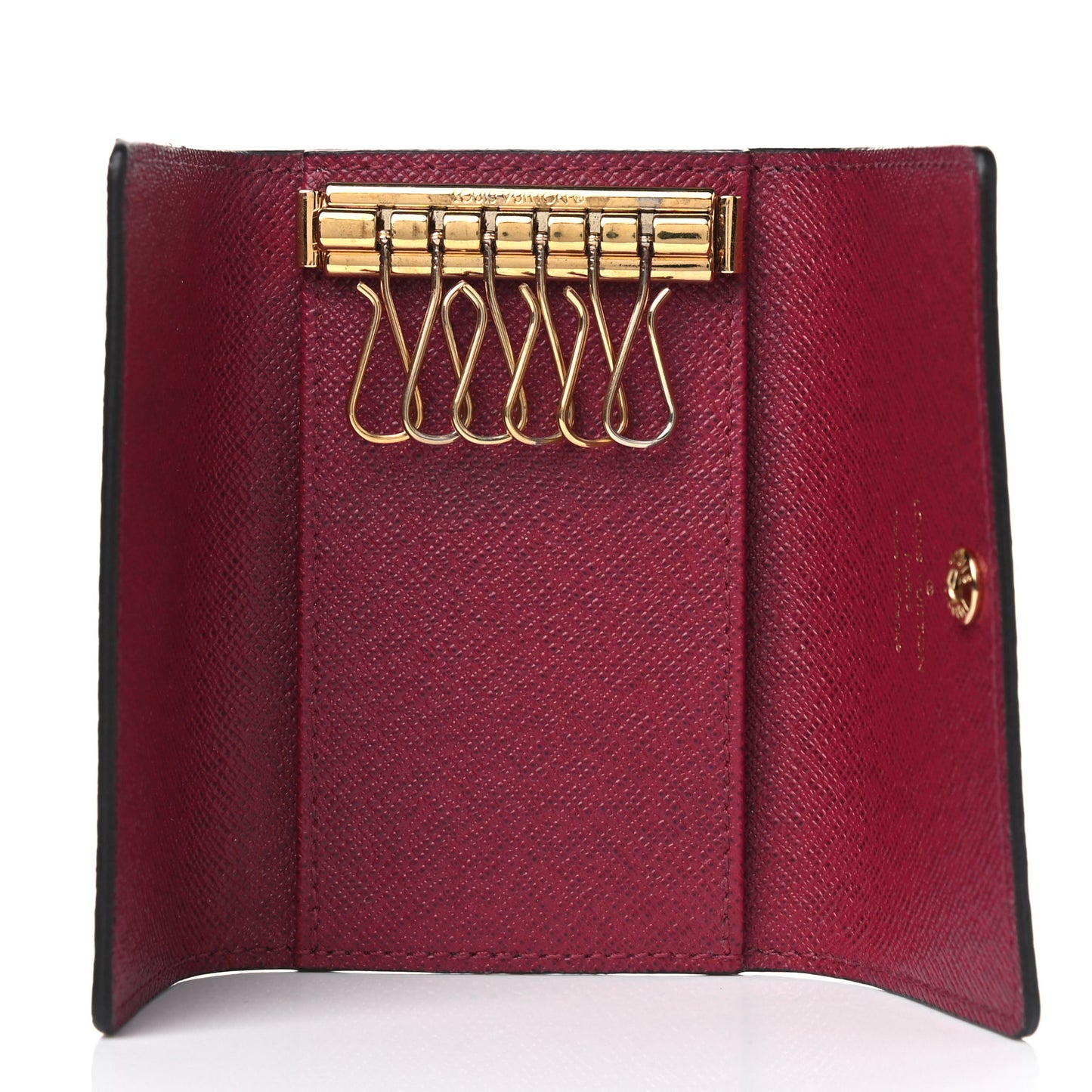 Monogram 6 Key Multicles Holder Fuchsia