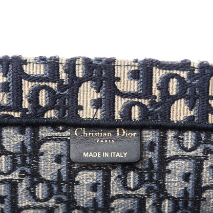 Christian Dior Oblique Book Tote Blue Multicolor 8 of 10