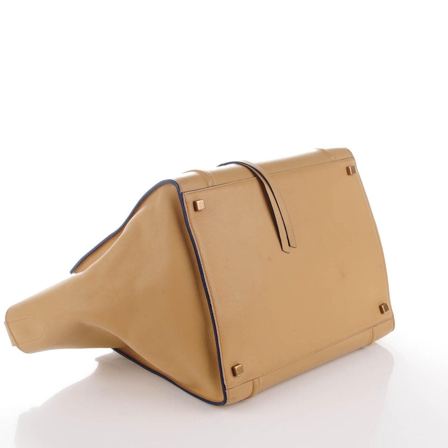 Smooth Calfskin Medium Phantom Luggage Sand