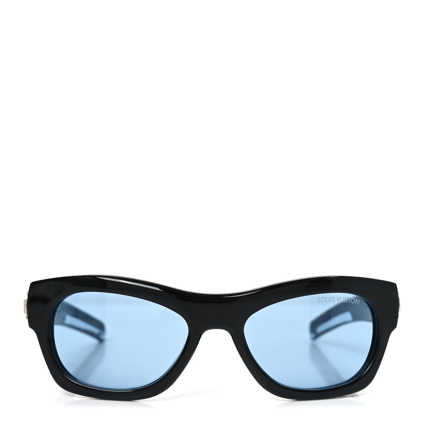 Acetate Frog Round Square Sunglasses Z3089U Black Blue