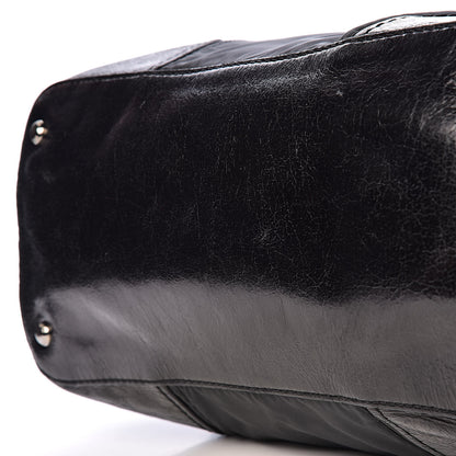 Prada Tessuto Nylon Vitello Shopping Tote Antracite 12 of 13