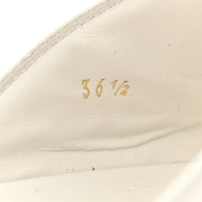 Fendi Vitello Womens Fendigraphy Slide Sandals 36.5 White Ice 7 of 9