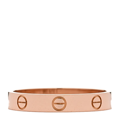 Cartier 18K Pink Gold 3.5mm LOVE Wedding Band Ring 61 9.5 3 of 4
