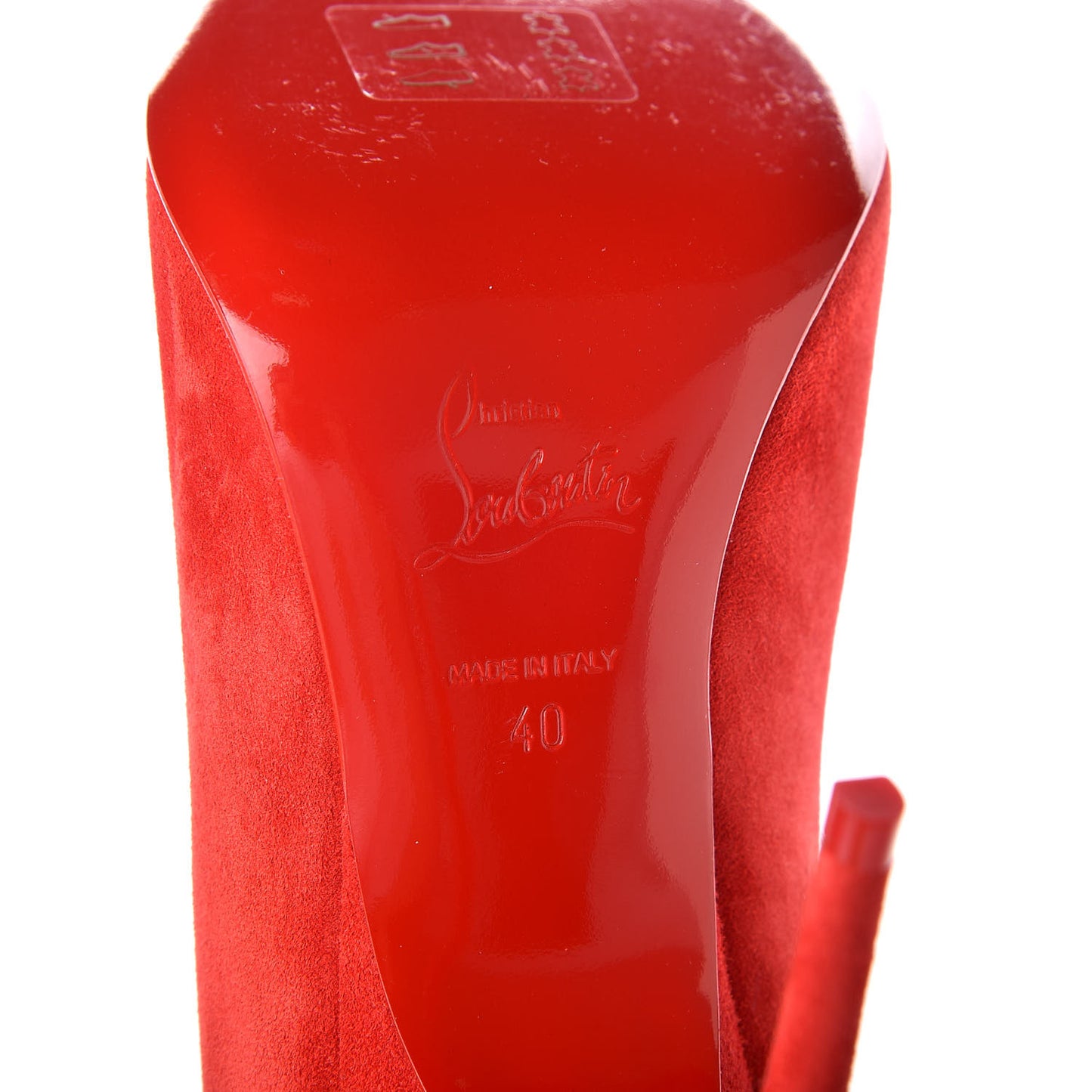 Veau Velours Alminette 100 Pumps 40 Loubi