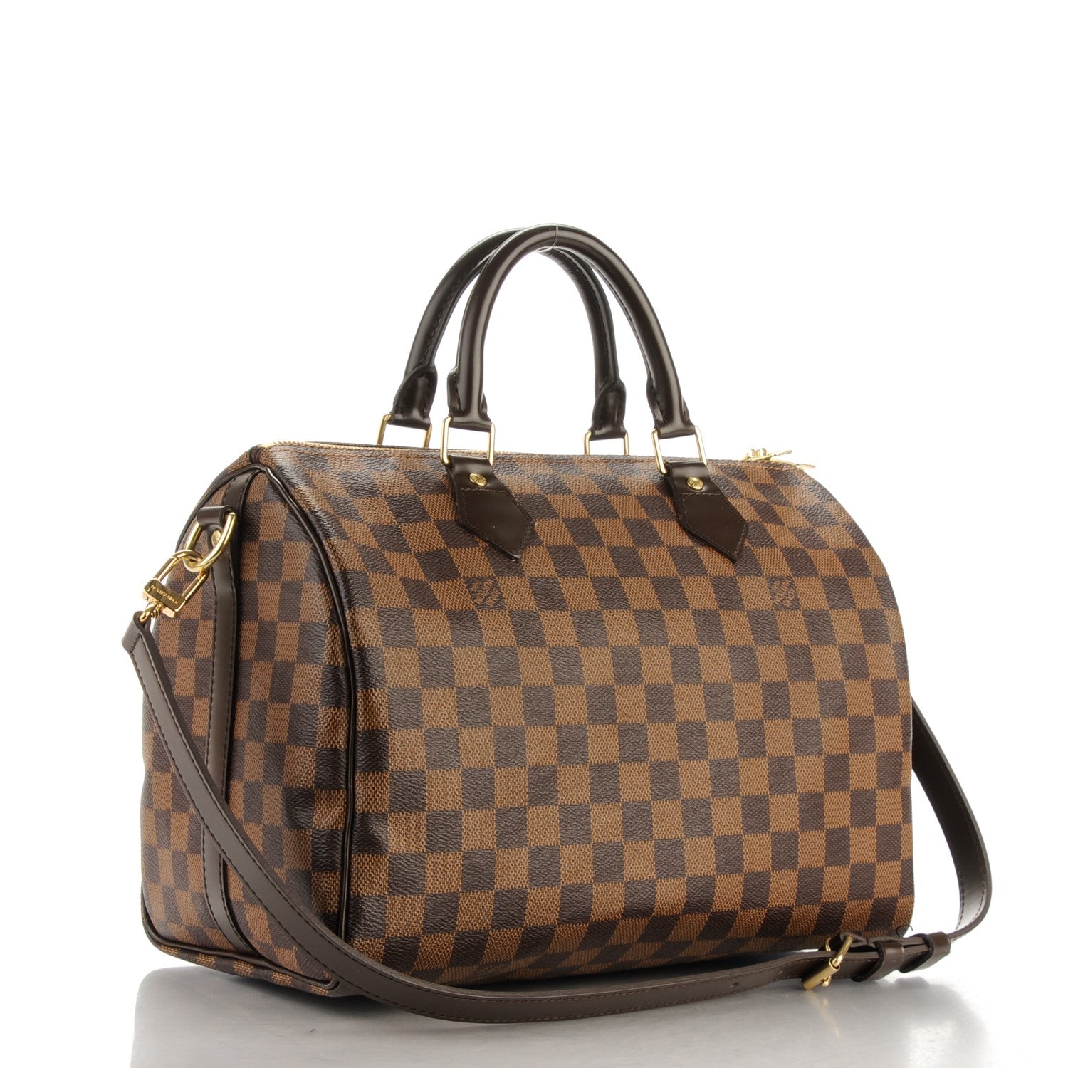 Louis Vuitton Damier Ebene Speedy Bandouliere 30 3 of 7
