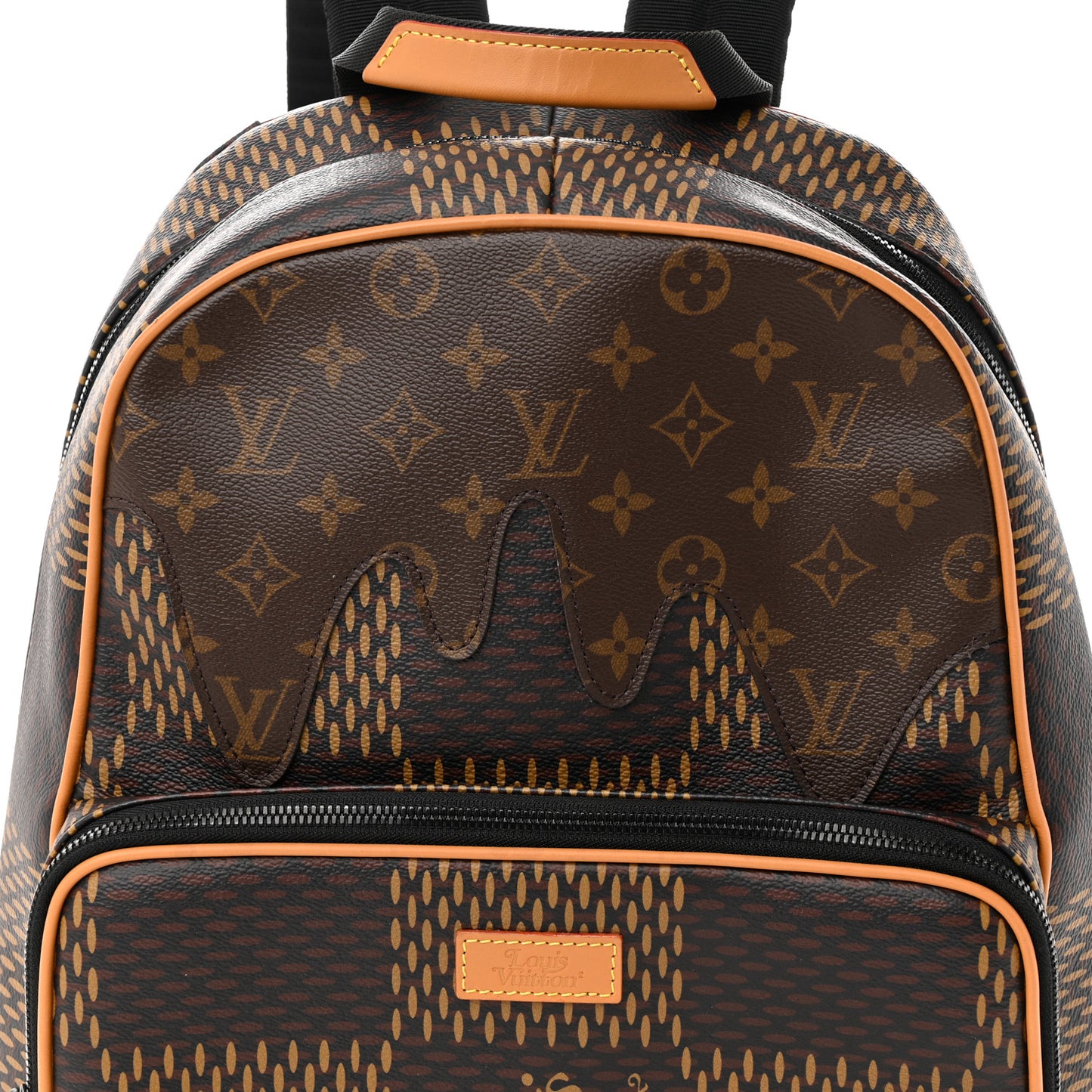 X NIGO Giant Damier Ebene Monogram Campus Backpack