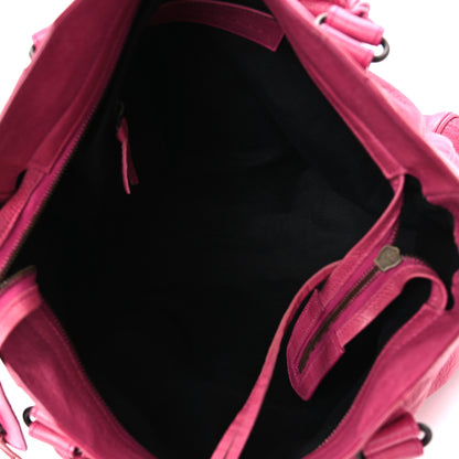 Balenciaga Agneau Classic Hardware Velo Cyclamen Fucsia 6 of 11