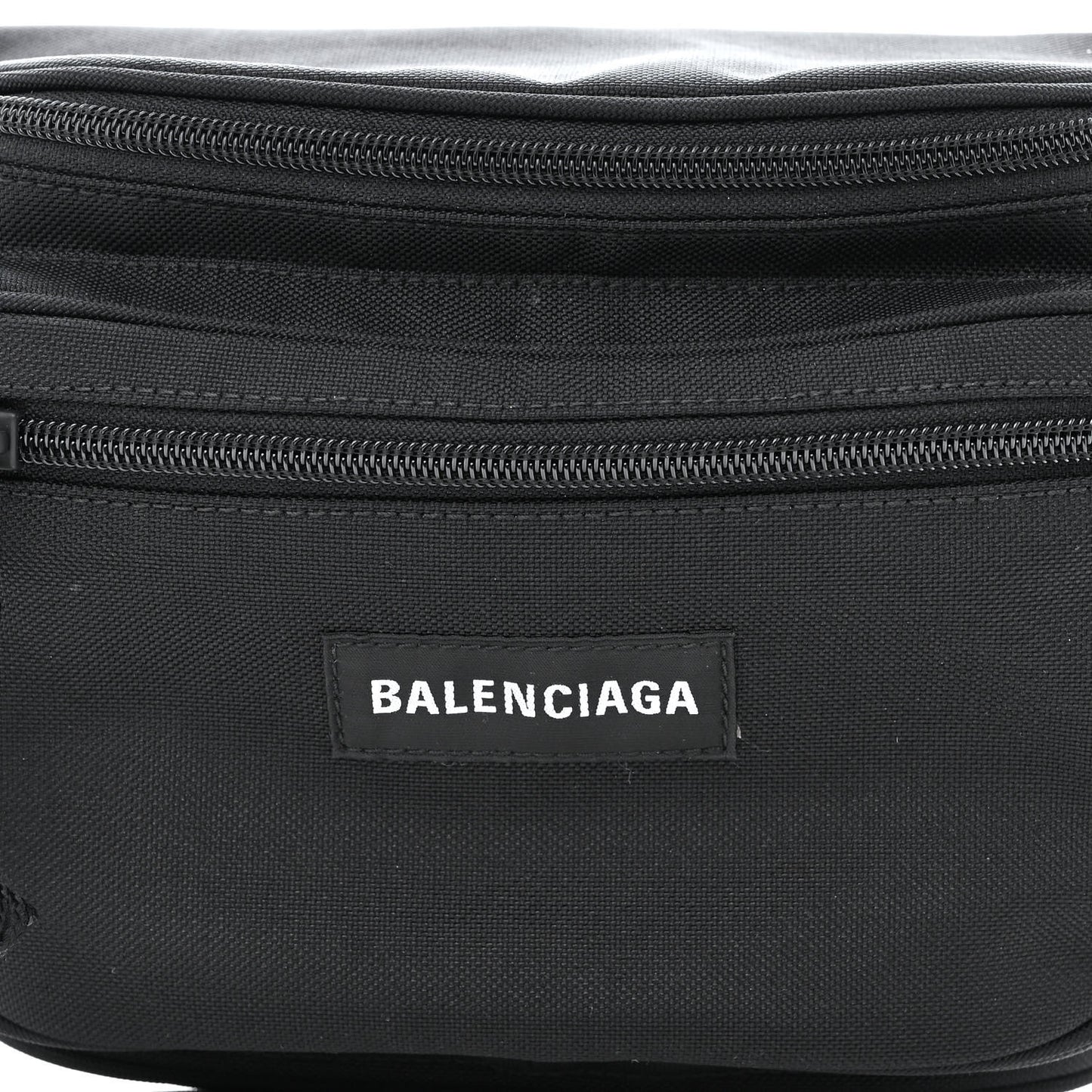 Recycled Casual Nylon Explorer Beltpack Black