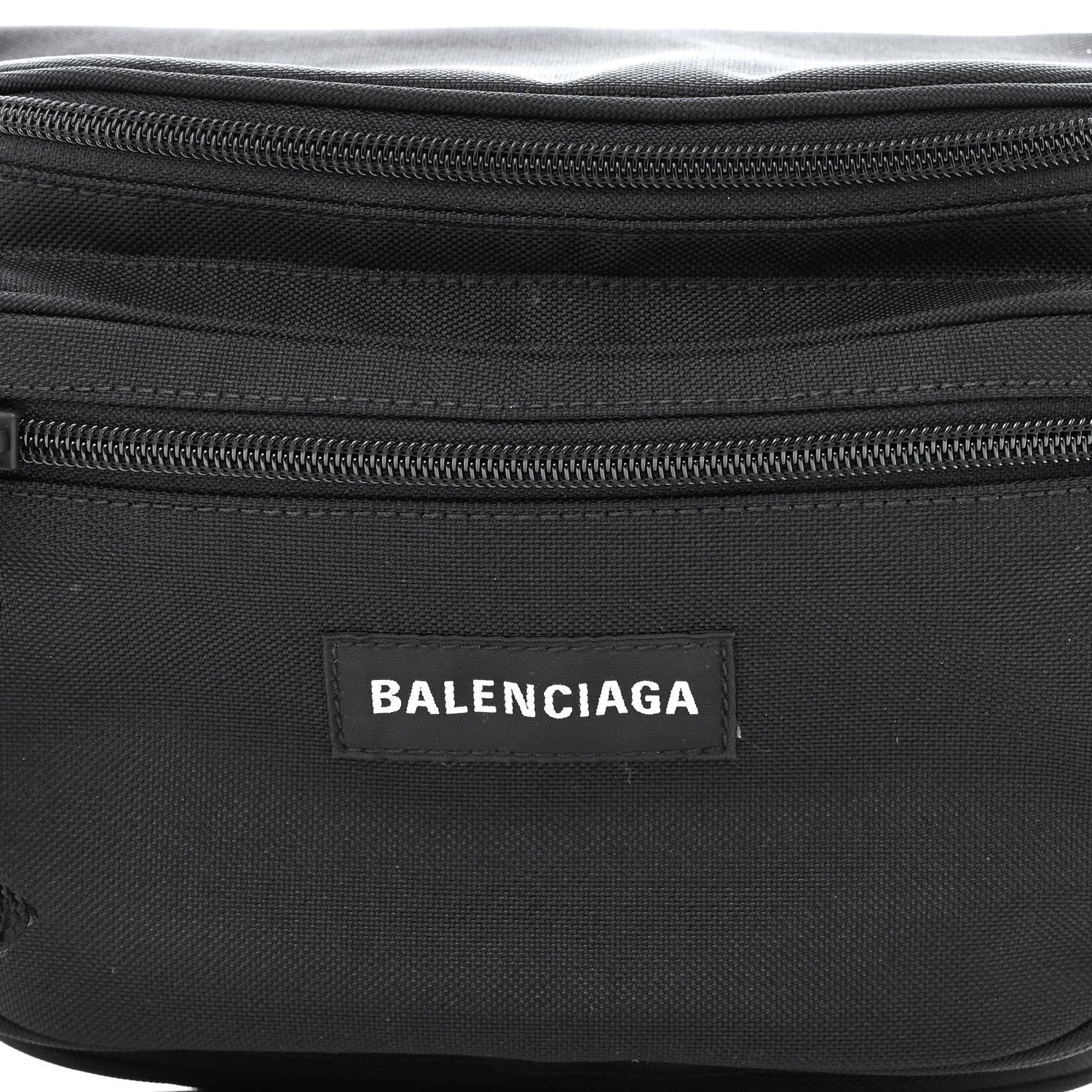 Balenciaga Recycled Casual Nylon Explorer Beltpack Black 8 of 10