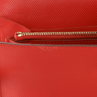 Hermes Grain d'H Kelly Longue Wallet Sanguine 8 of 15