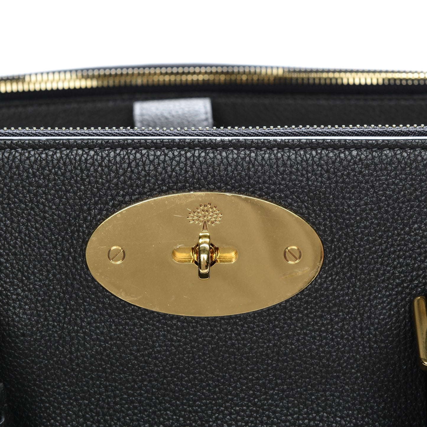 Classic Grain Bayswater Double Zip Tote Dark Grey