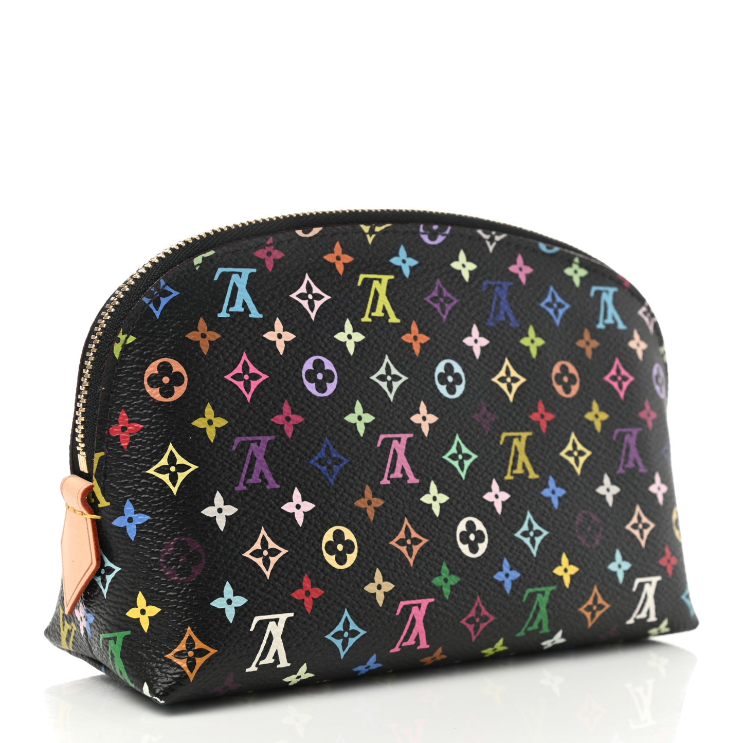 Monogram Multicolor Cosmetic Pouch Black Grenade