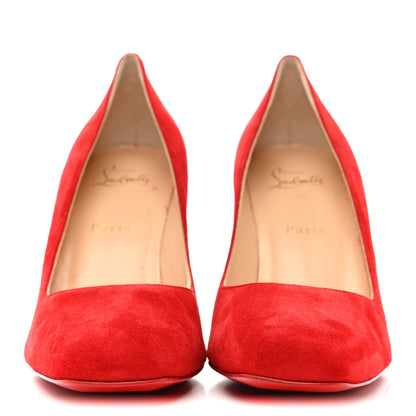 Christian Louboutin Veau Velours Donna Stud Spikes 85 Pumps 41 Loubi 3 of 9
