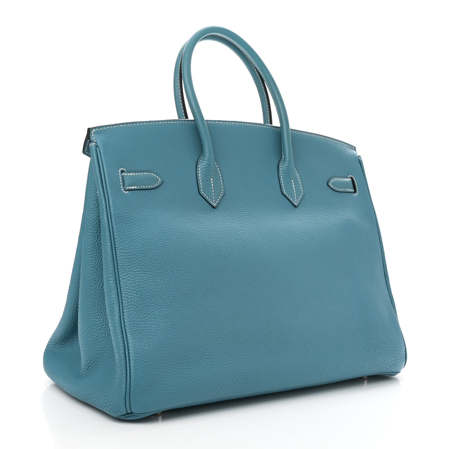Hermes Togo Birkin 35 Blue Jean 2 of 10