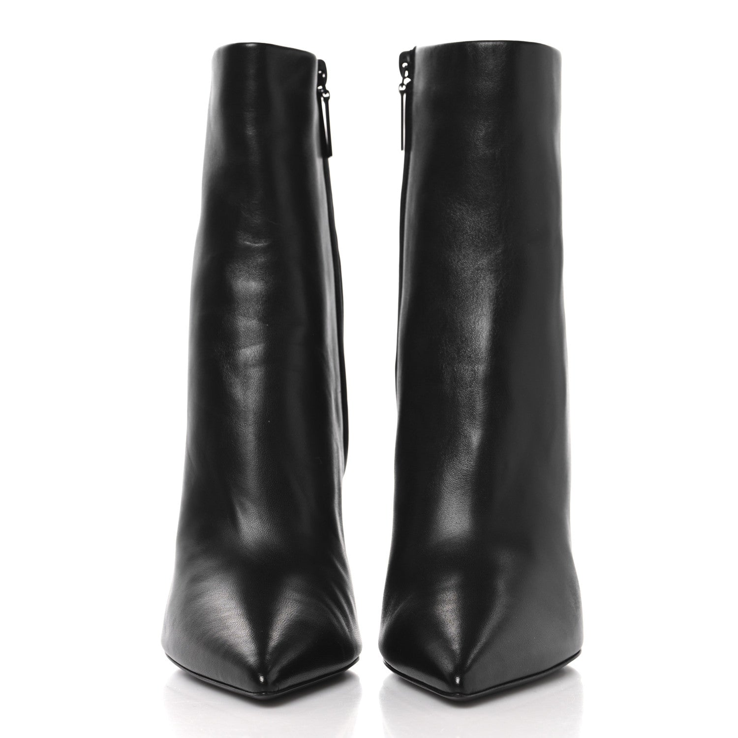 Saint Laurent Nappa Vendome Opyum 110 Ankle Boots 38.5 Black 3 of 9