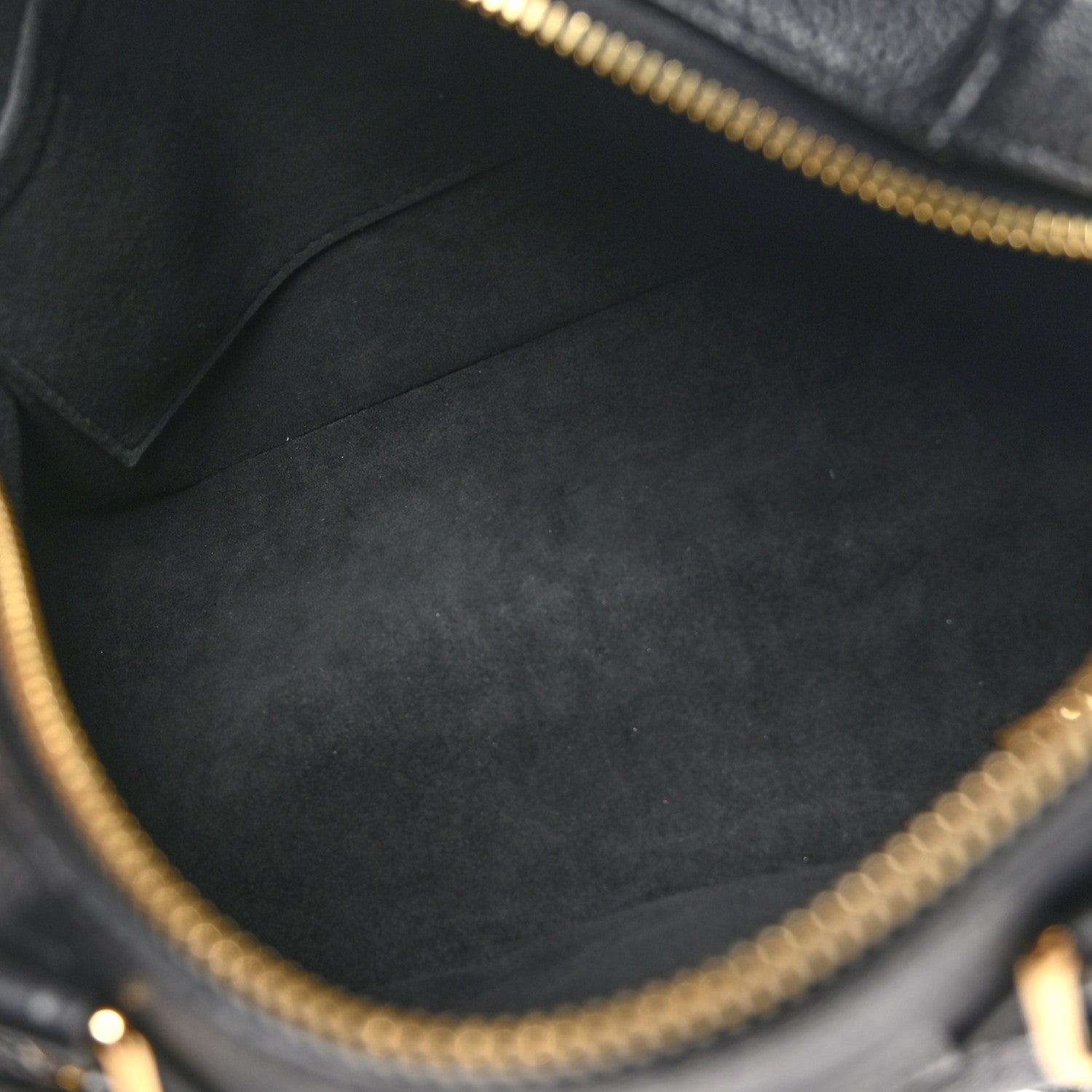 Louis Vuitton Empreinte Monogram Giant Speedy Bandouliere 25 Black 5 of 9