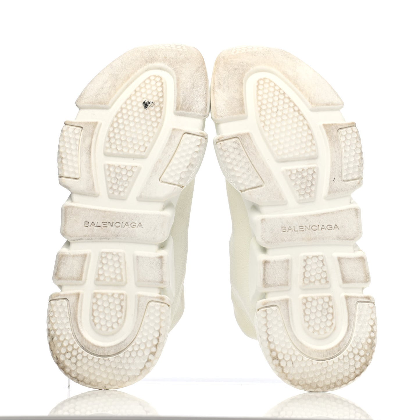Neoprene Knit Womens Speed Sneakers 40 White