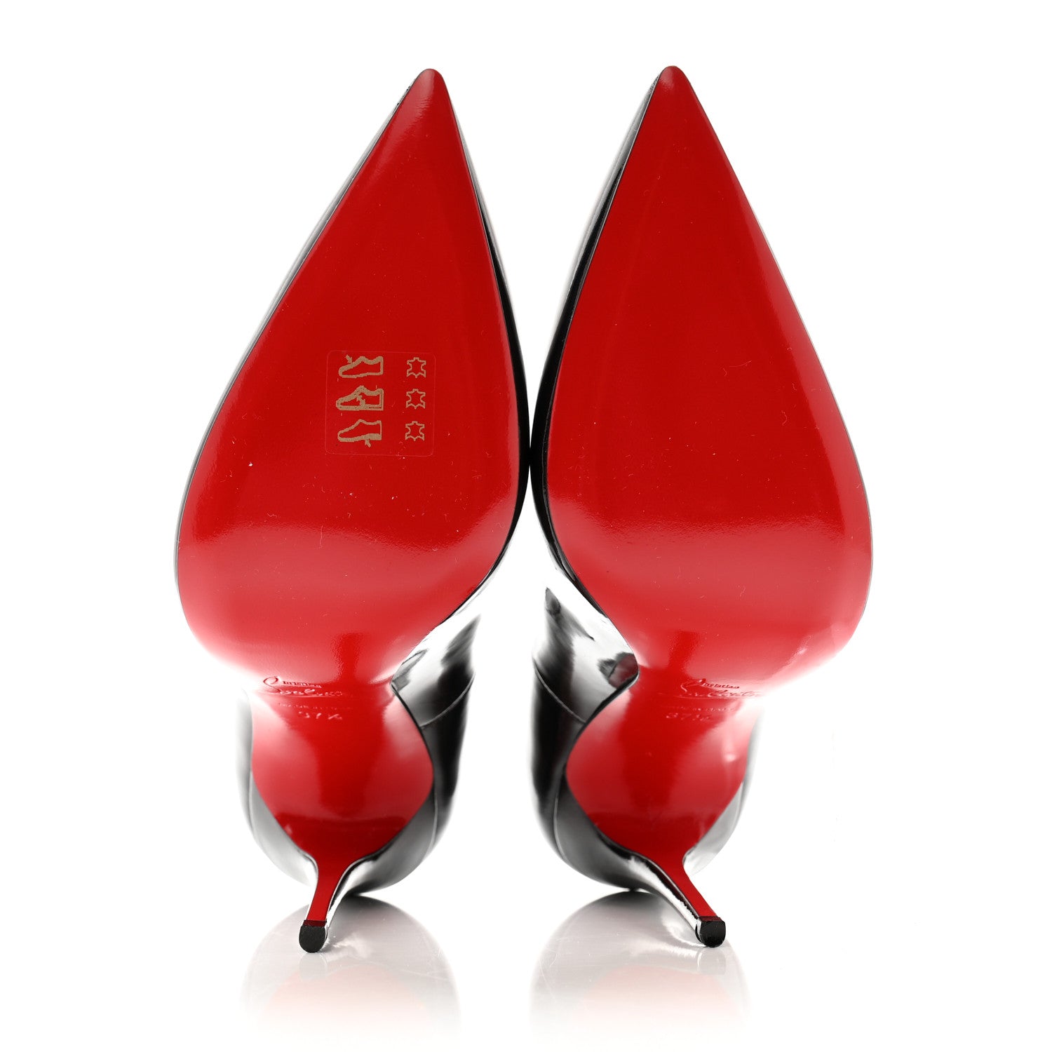 Christian Louboutin Metallic Patent Psychic So Kate 120 Pumps 37.5 Black 5 of 7