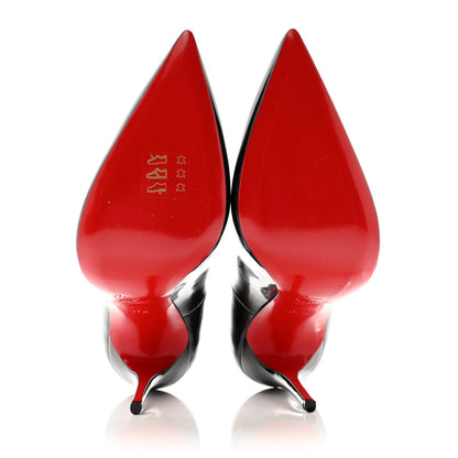 Christian Louboutin Metallic Patent Psychic So Kate 120 Pumps 37.5 Black 5 of 7