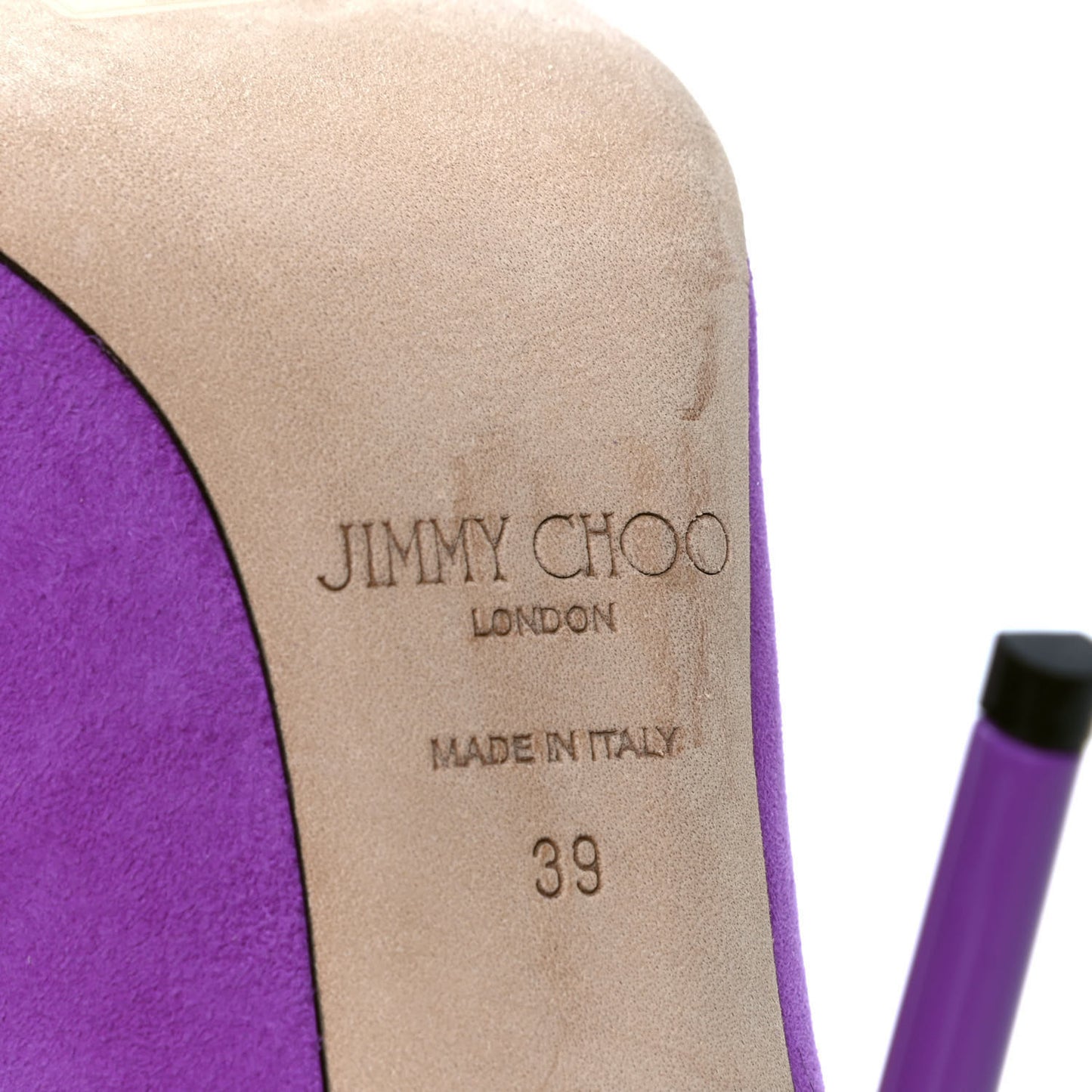 Suede Abel Pumps 39 Purple
